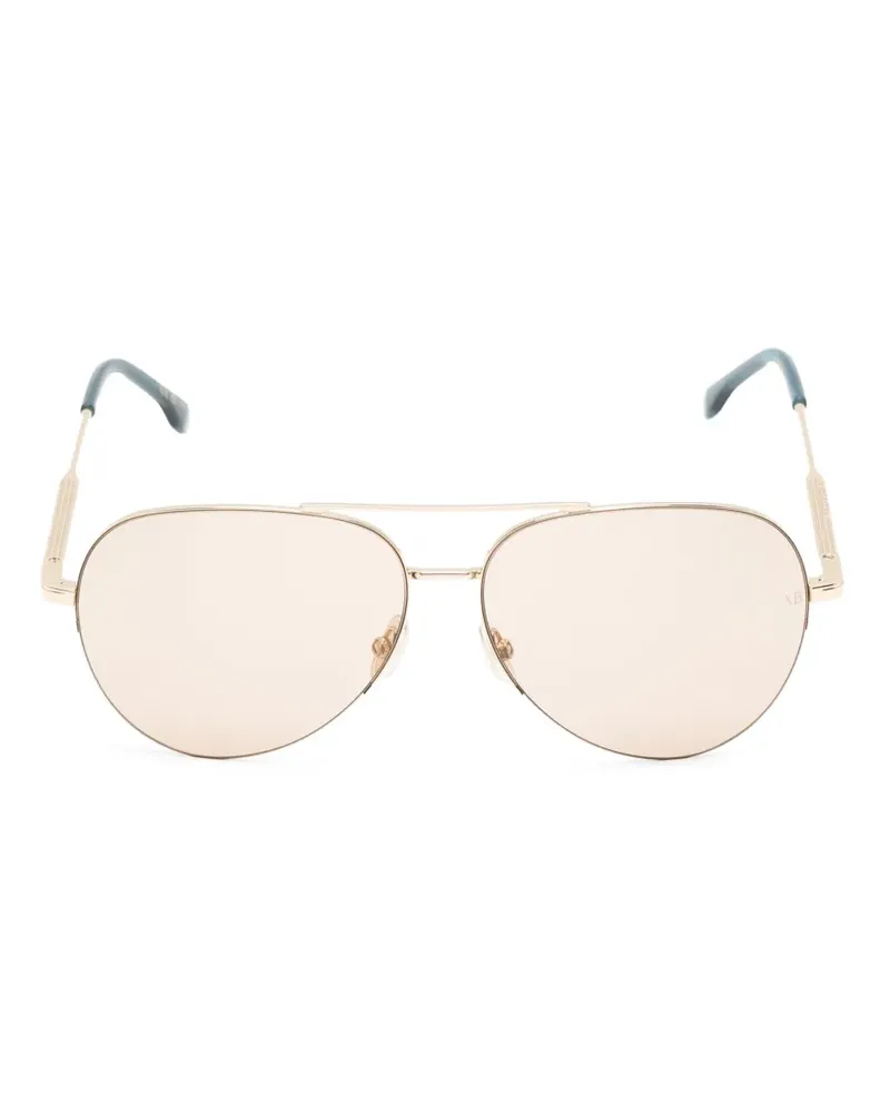 Victoria Beckham Getönte Pilotenbrille - Gold Gold