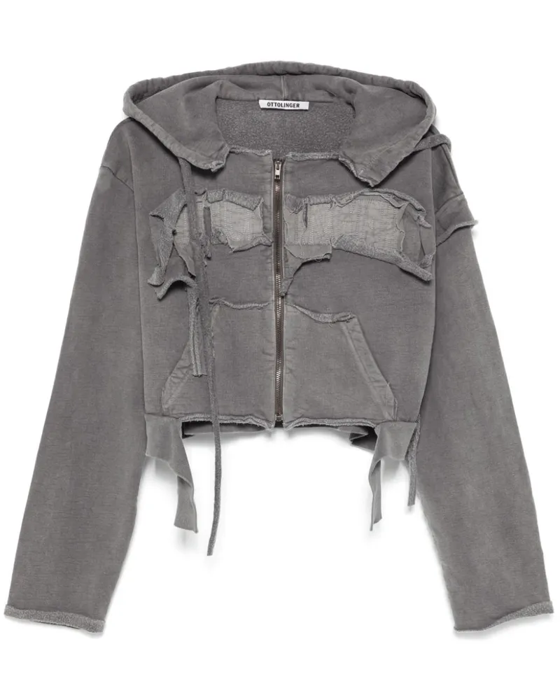 OTTOLINGER Hoodie im Distressed-Look - Grau Grau