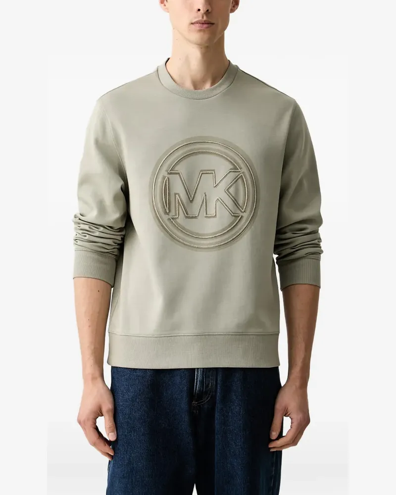 Michael Kors Pullover mit Logo-Patch - Grau Grau