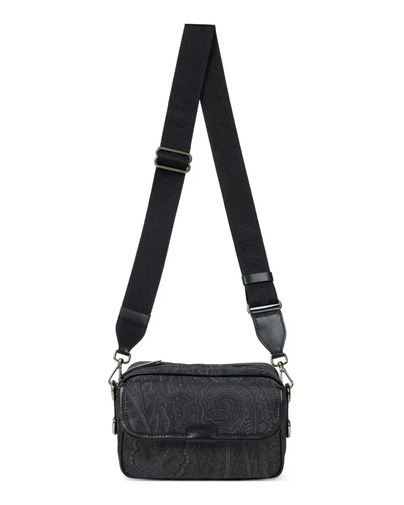 Etro Kleine Arnica Kuriertasche - Schwarz Schwarz
