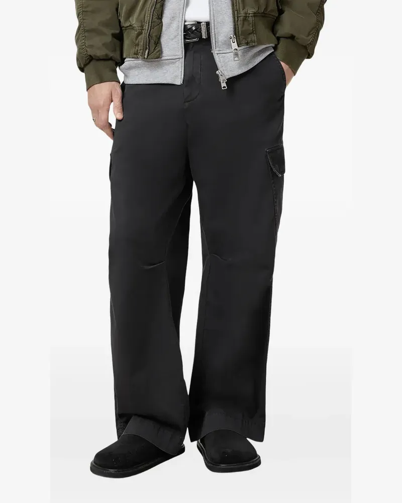 AllSaints Flynn Cargohose - Schwarz Schwarz