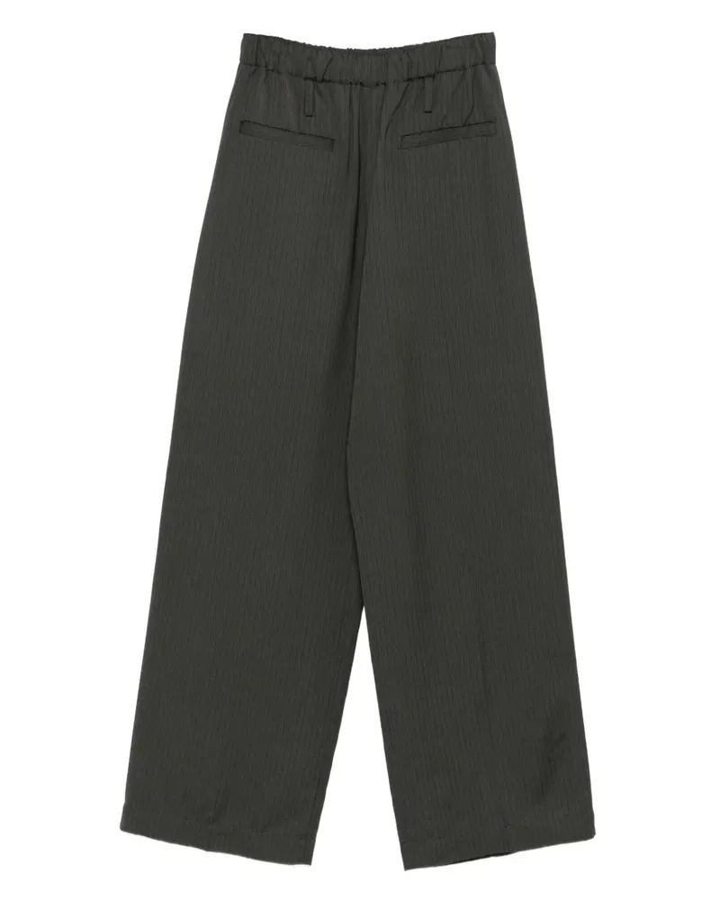 TELA Gestreifte Hose - Grau Grau