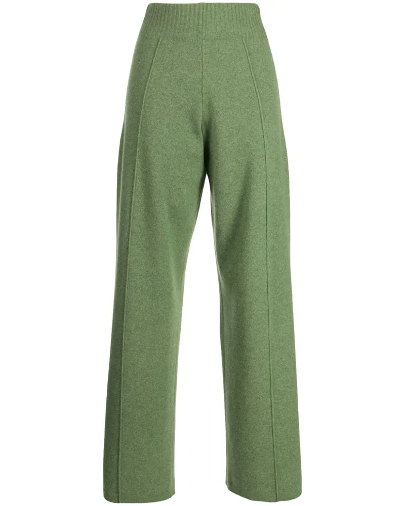 Pringle of Scotland Hoch sitzende Hose - Grün Grün