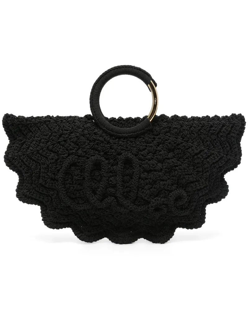 Chloé Kleine Bracelet Paravent Tote Bag - Schwarz Schwarz