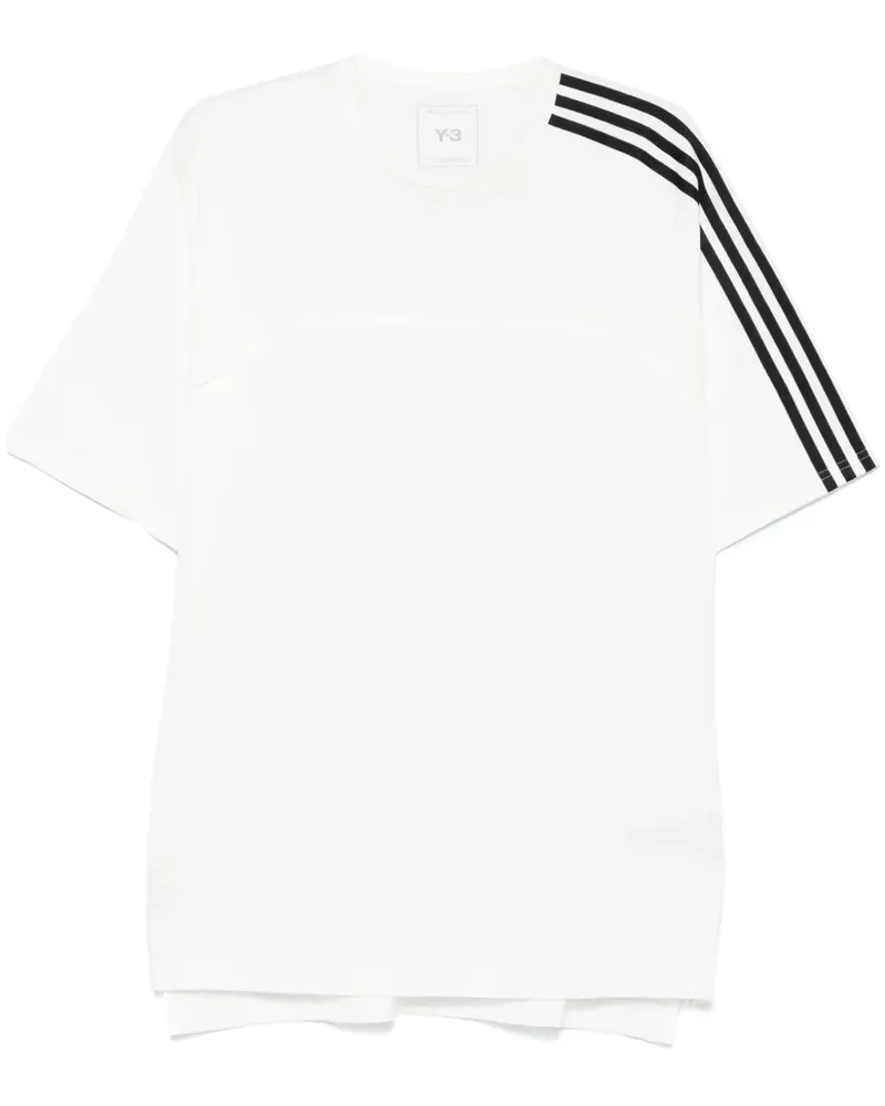 Y-3 3 Stripes T-Shirt - Weiß Weiß