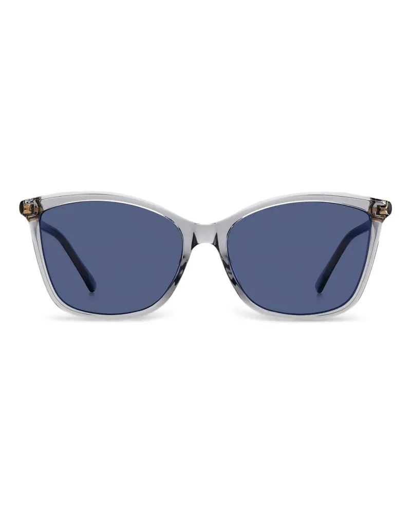 Jimmy Choo Eckige Sonnenbrille - Grau Grau