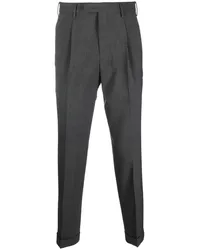 PT TORINO Klassische Tapered-Hose Grau