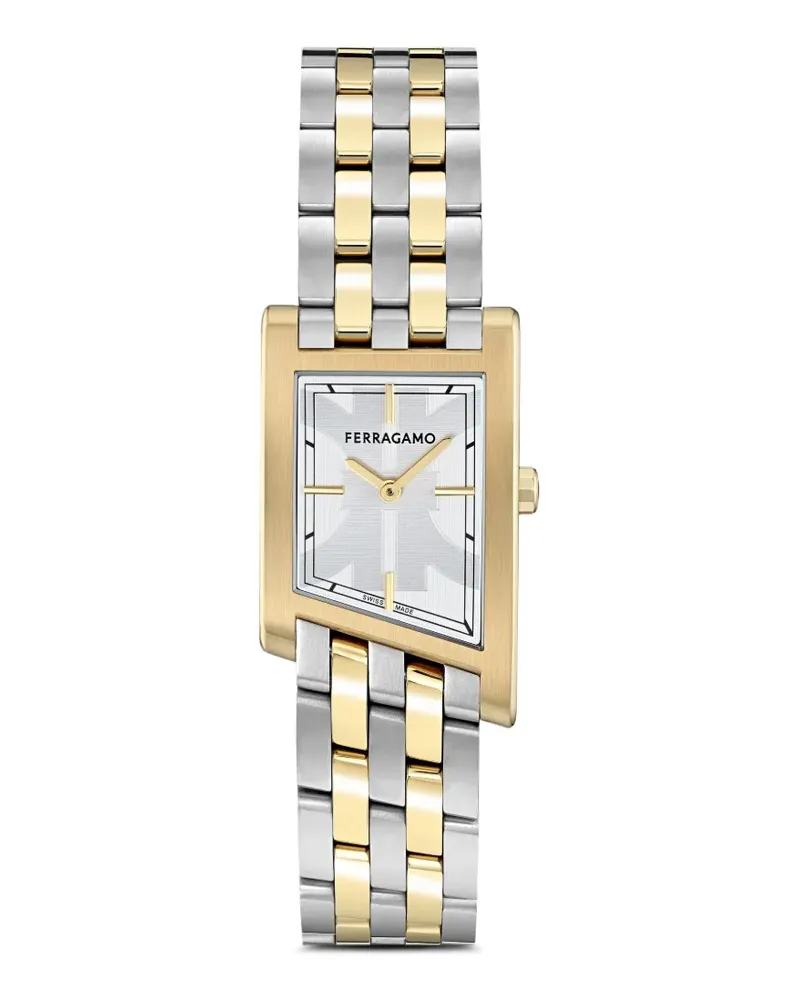 Ferragamo Asymetrique Armbanduhr 39mm - Silber Silber