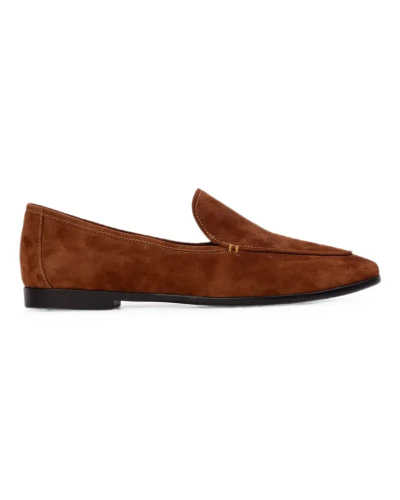 BLACK SUEDE STUDIO Allie Loafer aus Wildleder - Braun Braun