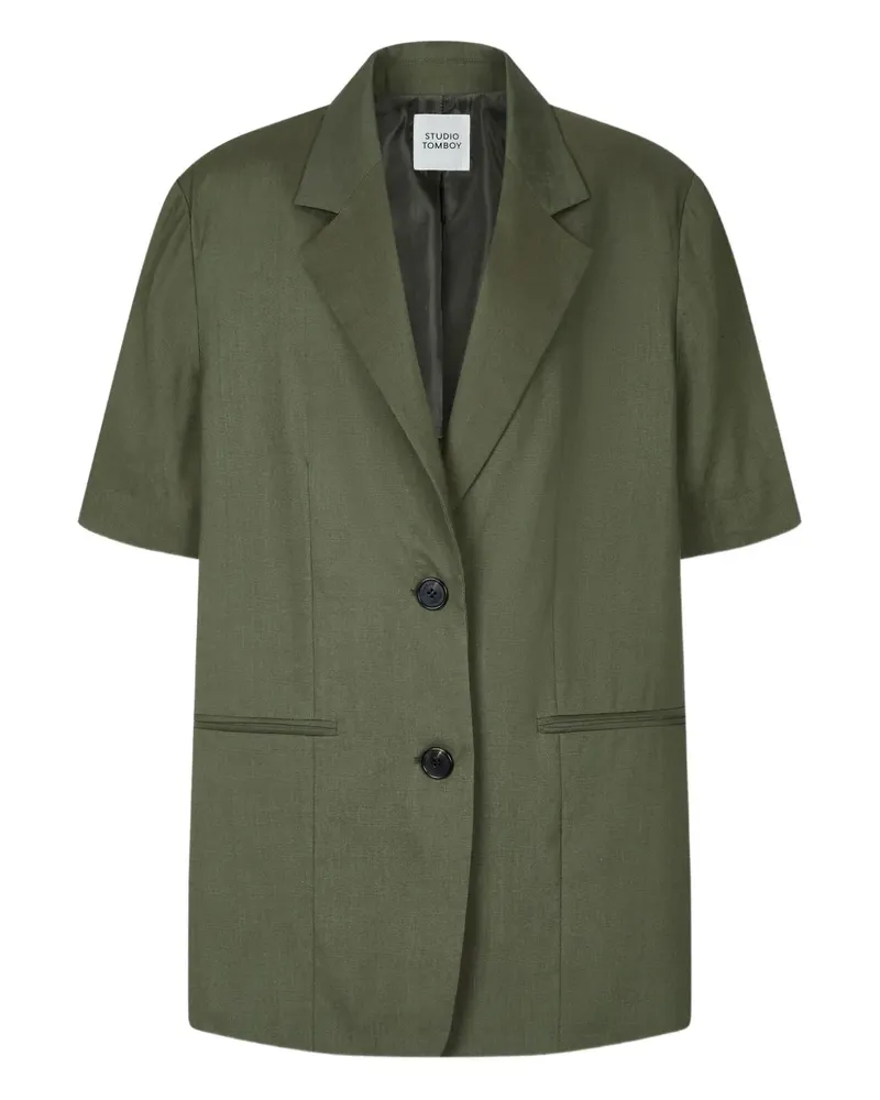 STUDIO TOMBOY Kurzärmelige Jacke - Grün Grün