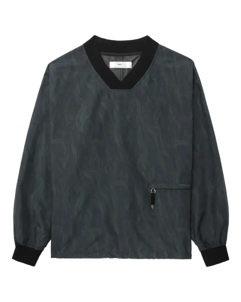 Toga T-Shirt mit V-Ausschnitt - Blau Blau