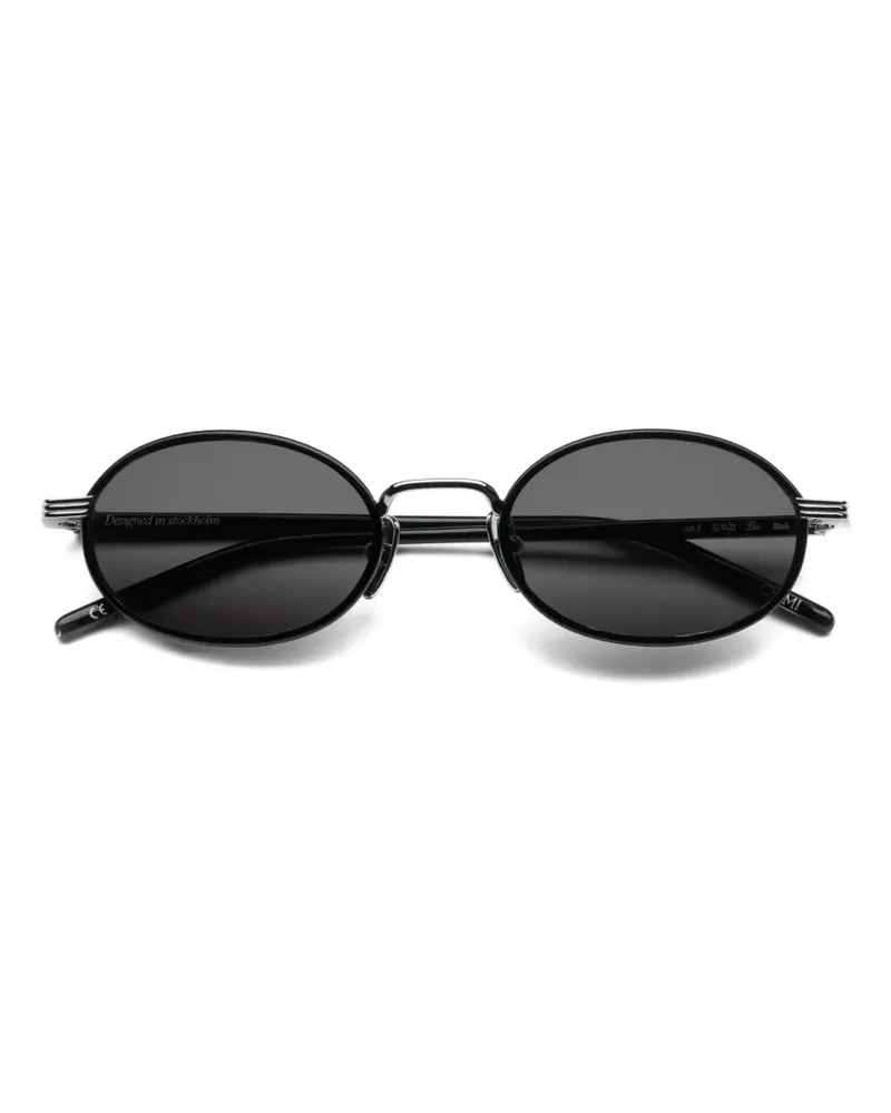 CHIMI oval-frame sunglasses - Schwarz Schwarz