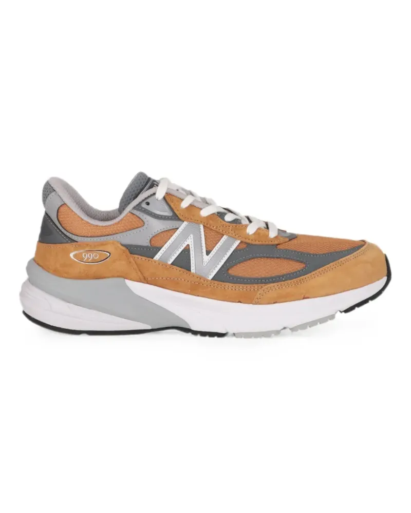 Todd Snyder + Champion x New Balance suede panels low-tops sneakers - Nude Nude