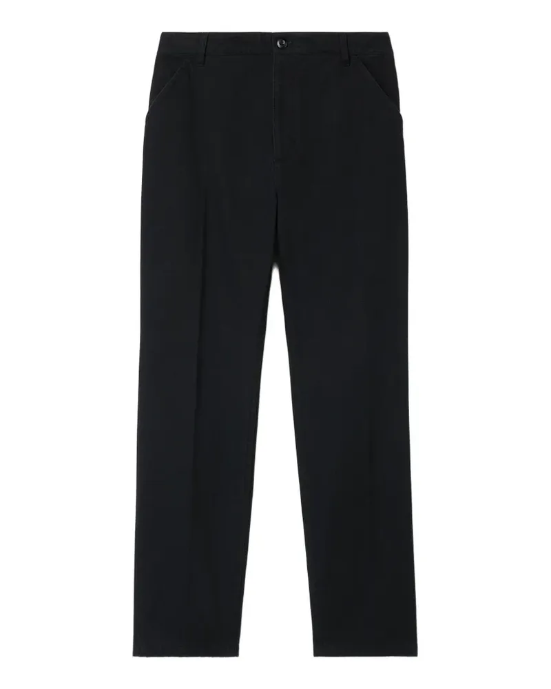Filippa K Carl pressed-crease trousers - Schwarz Schwarz