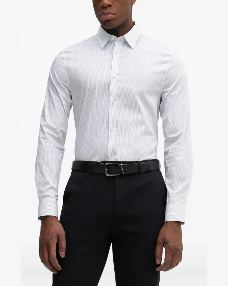 Guess striped buttoned shirt - Weiß Weiß