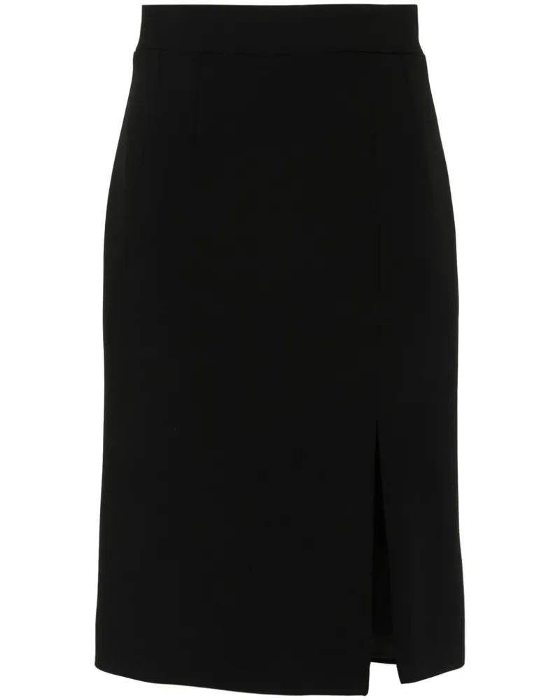Dolce & Gabbana Bleistiftrock mit Schlitz - Schwarz Schwarz