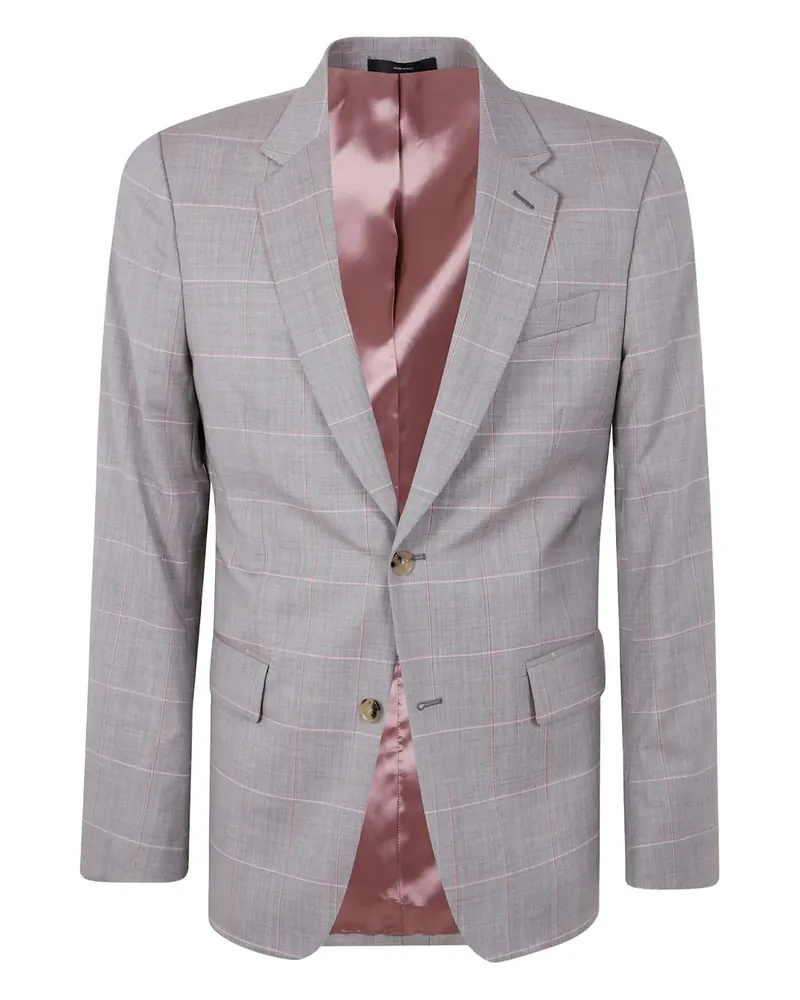 Paul Smith Karierter Blazer - Grau Grau