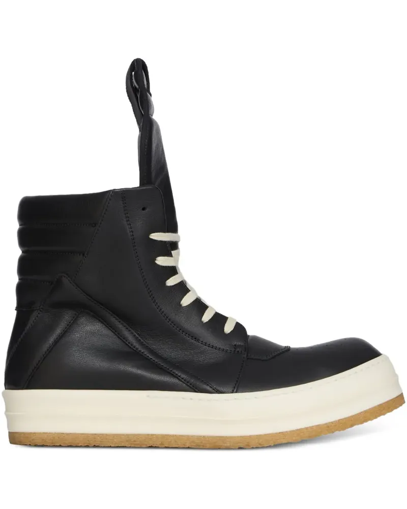 Rick Owens Geobasket High-Top-Sneakers - Schwarz Schwarz