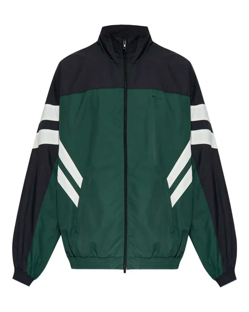 VETEMENTS stripe detail jacket - Grün Grün