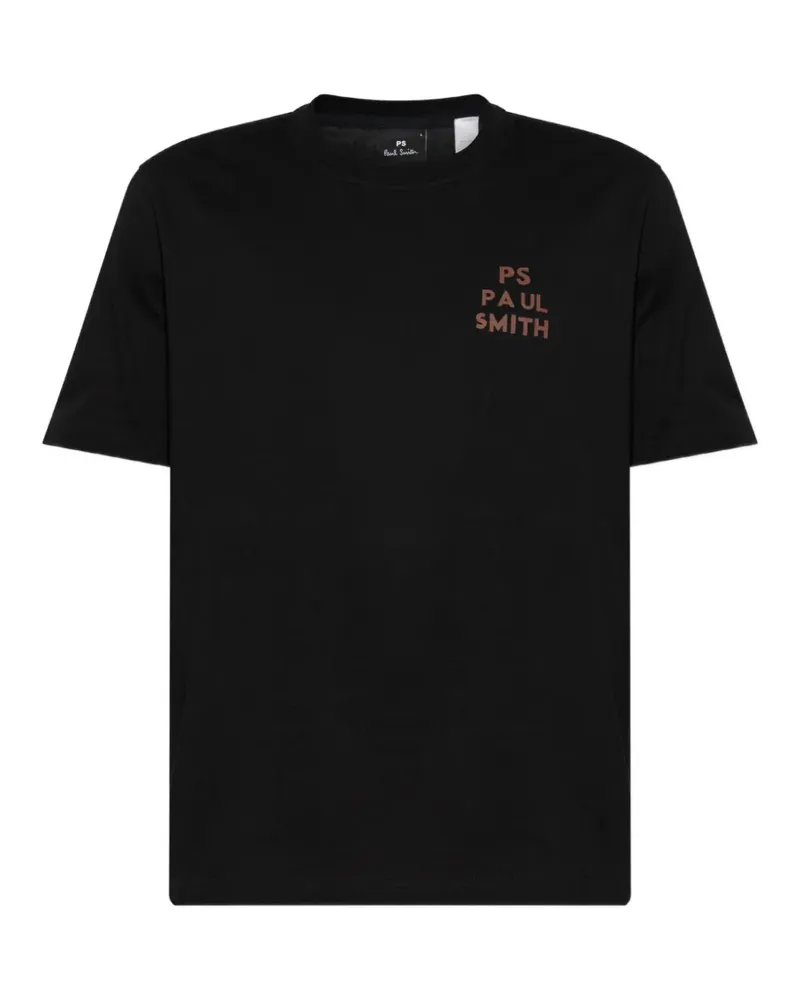 Paul Smith T-Shirt mit grafischem Print - Schwarz Schwarz