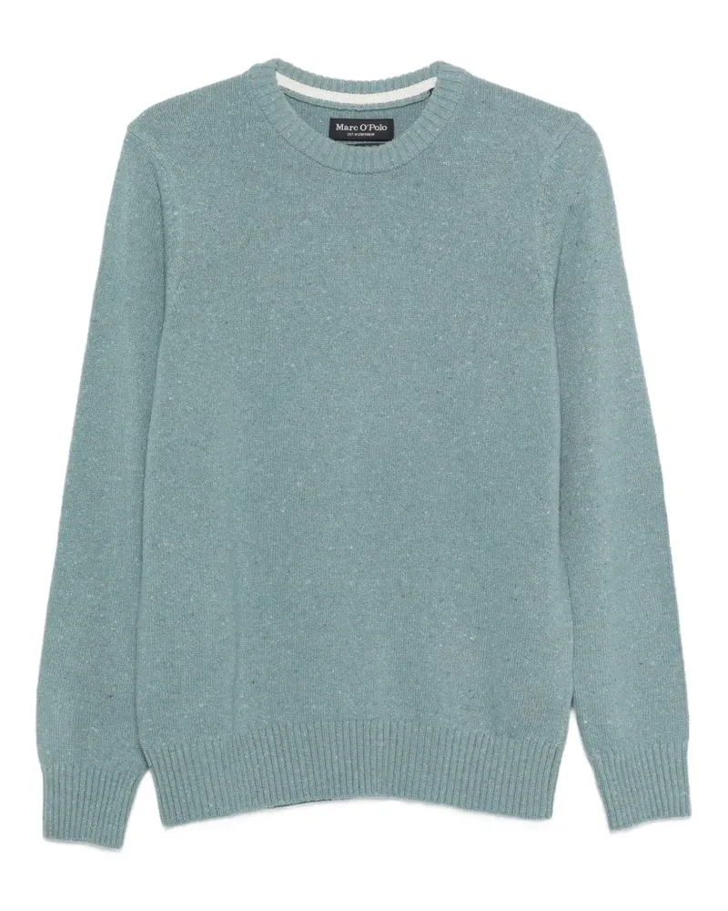 Marc O'Polo Pullover mit rundem Ausschnitt - Blau Blau