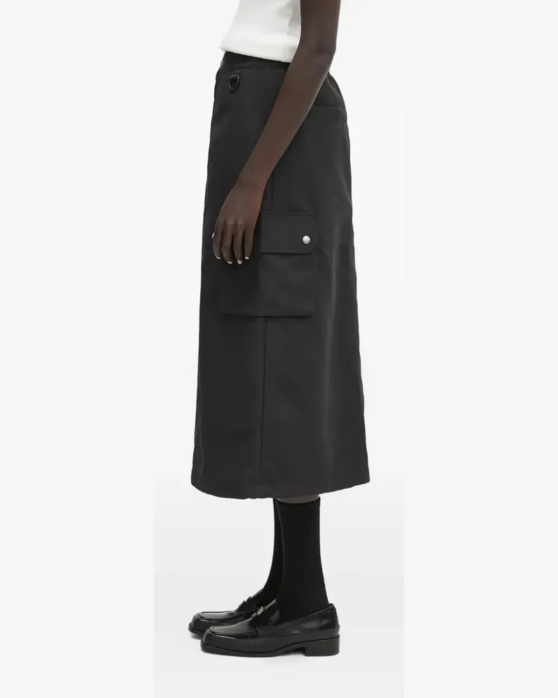 Carhartt WIP Midirock in A-Linie - Schwarz Schwarz