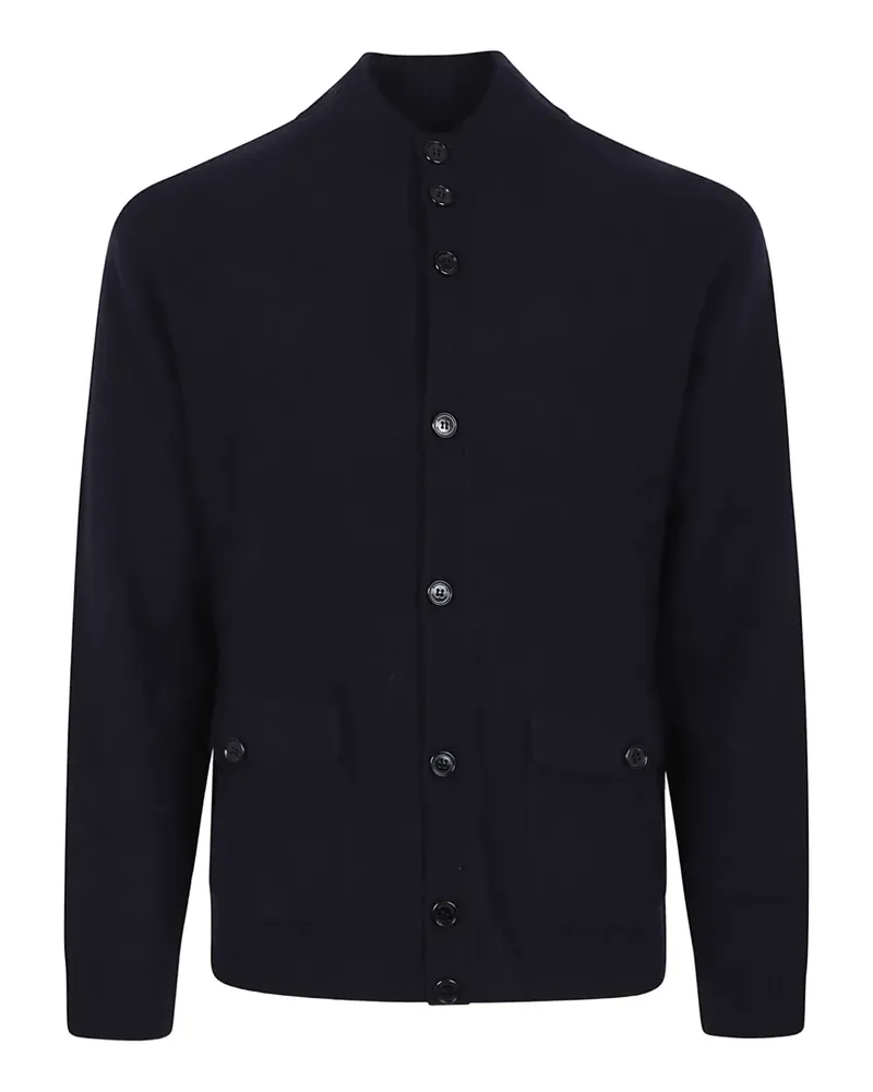 Ballantyne high-neck cardigan - Blau Blau