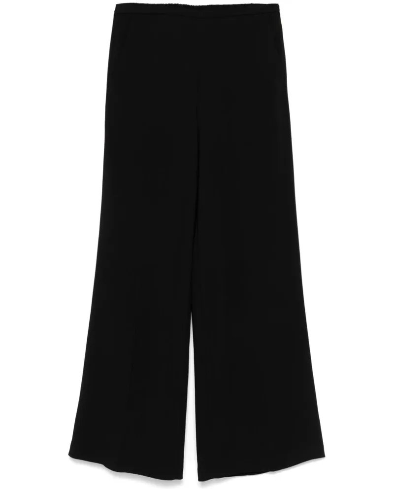 forte_forte Hose mit weitem Bein - Schwarz Schwarz