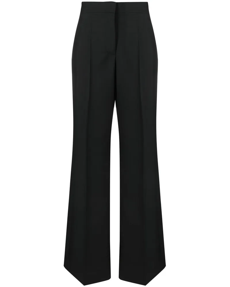 Givenchy Hose mit weitem Bein - Schwarz Schwarz