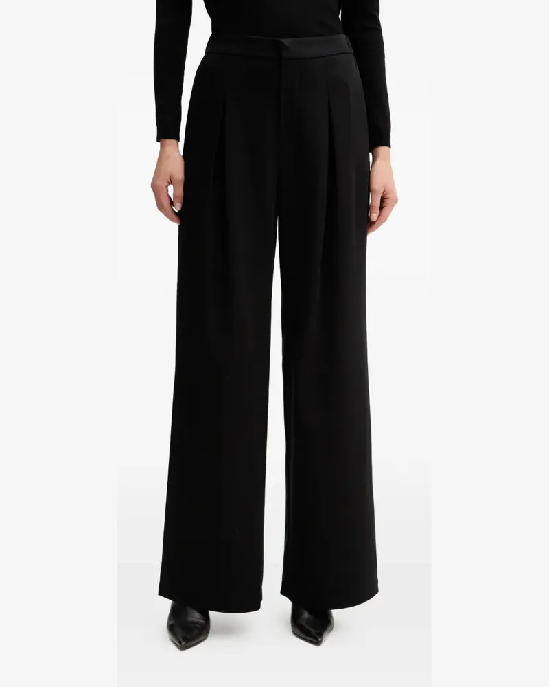 Guess pleated trousers - Schwarz Schwarz