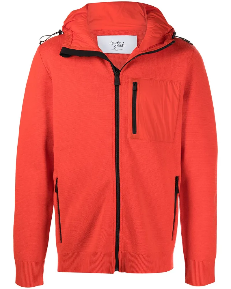 Aztech Mountain Matterhorn Thermo-Hoodie Orange