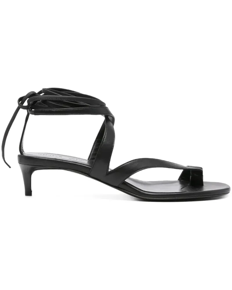 KHAITE Aimee Sandalen 50mm - Schwarz Schwarz
