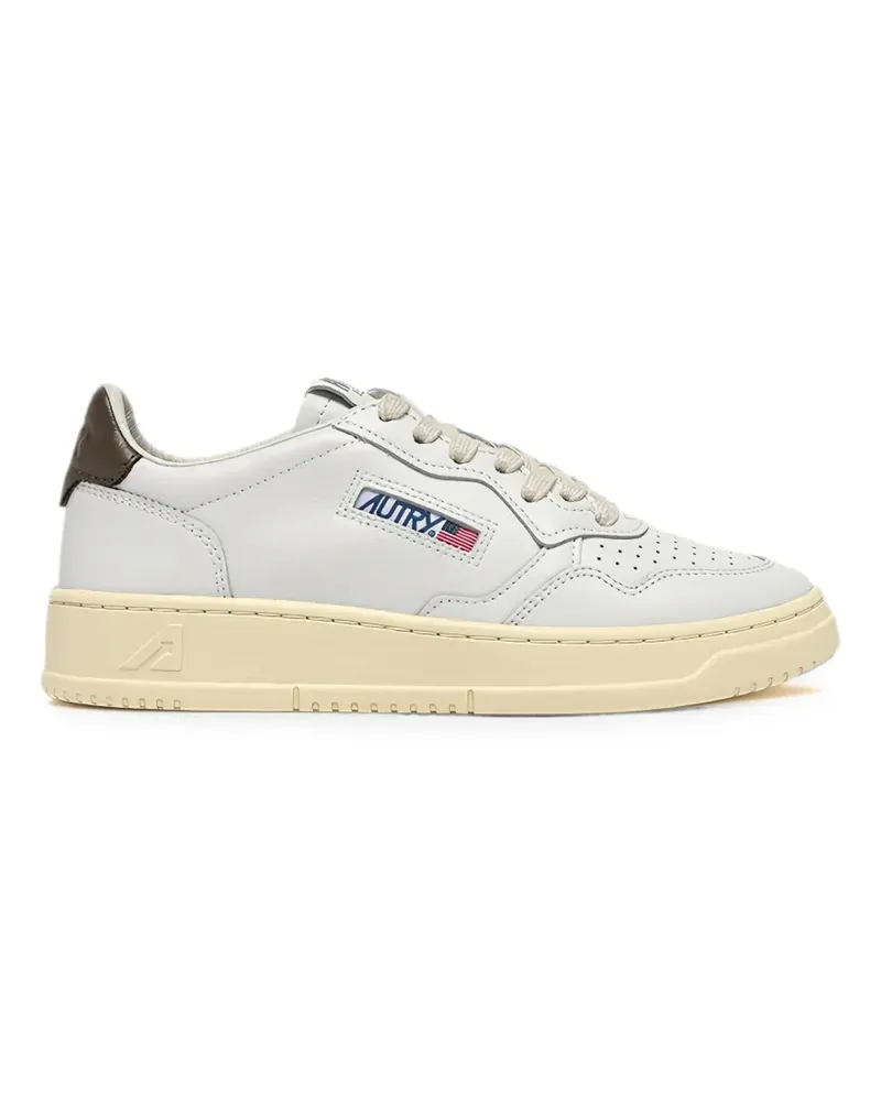 AUTRY Perforierte Medalist Sneakers - Weiß Weiß