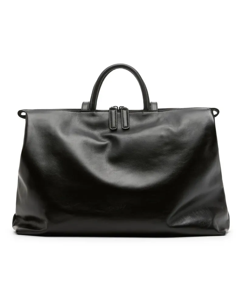 Marsèll 4 In Orizzontale Schultertasche - Schwarz Schwarz