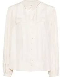 Isabel Marant Zayen Bluse aus Seide Nude