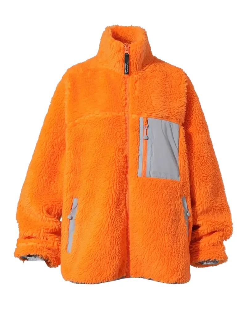 Sandy Liang Mantel aus Fleece - Orange Orange