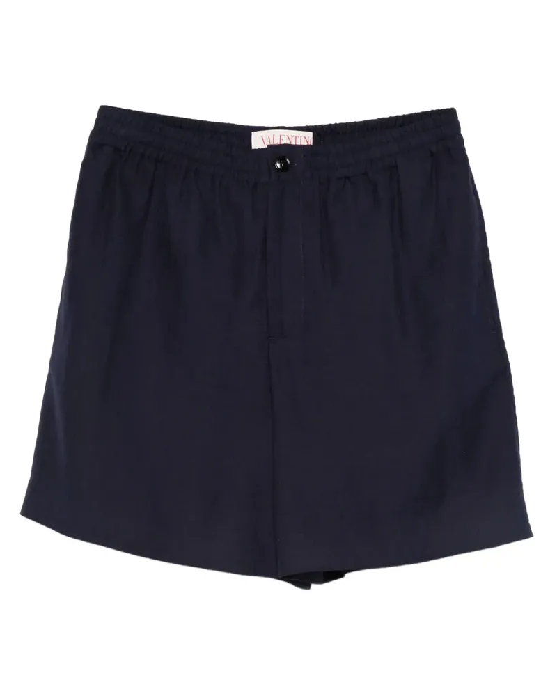 Valentino Garavani Shorts mit elastischem Bund - Blau Blau