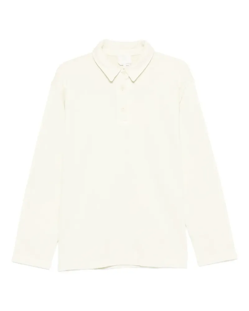 A.P.C. long-sleeve polo top - Nude Nude