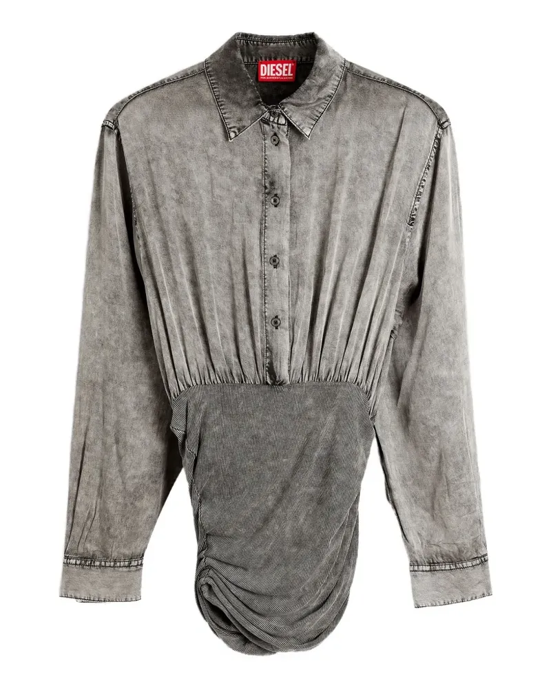 Diesel C-Assia-B1 Hemd - Grau Grau