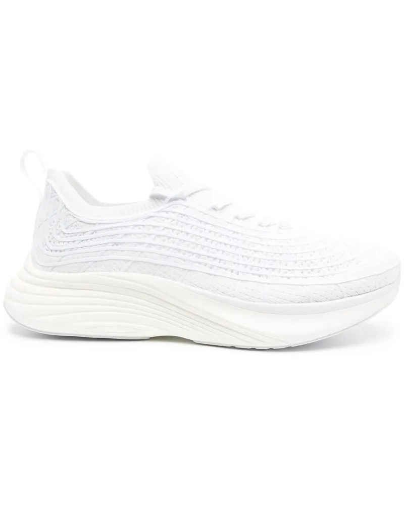 ATHLETIC PROPULSION LABS TechLoom Zipline Sneakers im Layering-Look - Weiß Weiß
