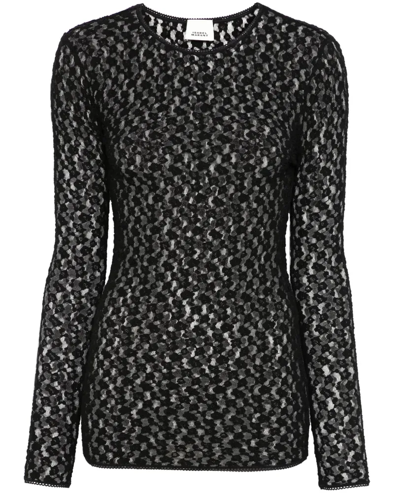 Isabel Marant Gaelle Oberteil - Schwarz Schwarz