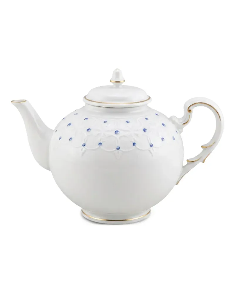 Ginori 1735 Museo Le Perle Teekanne - Weiß Weiß