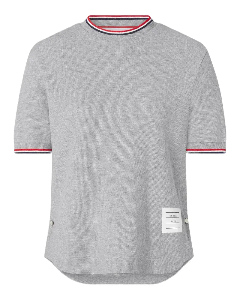 Thom Browne Klassisches T-Shirt - Blau Blau