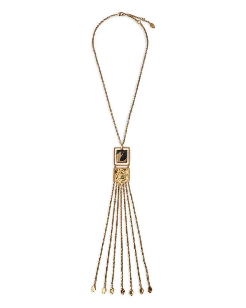 Chloé Amulet Halskette mit eckiger Form - Gold Gold