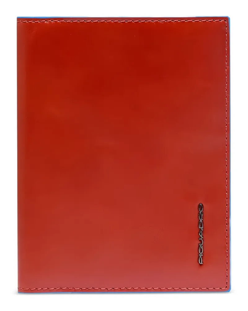 Piquadro passport holder wallet - Orange Orange