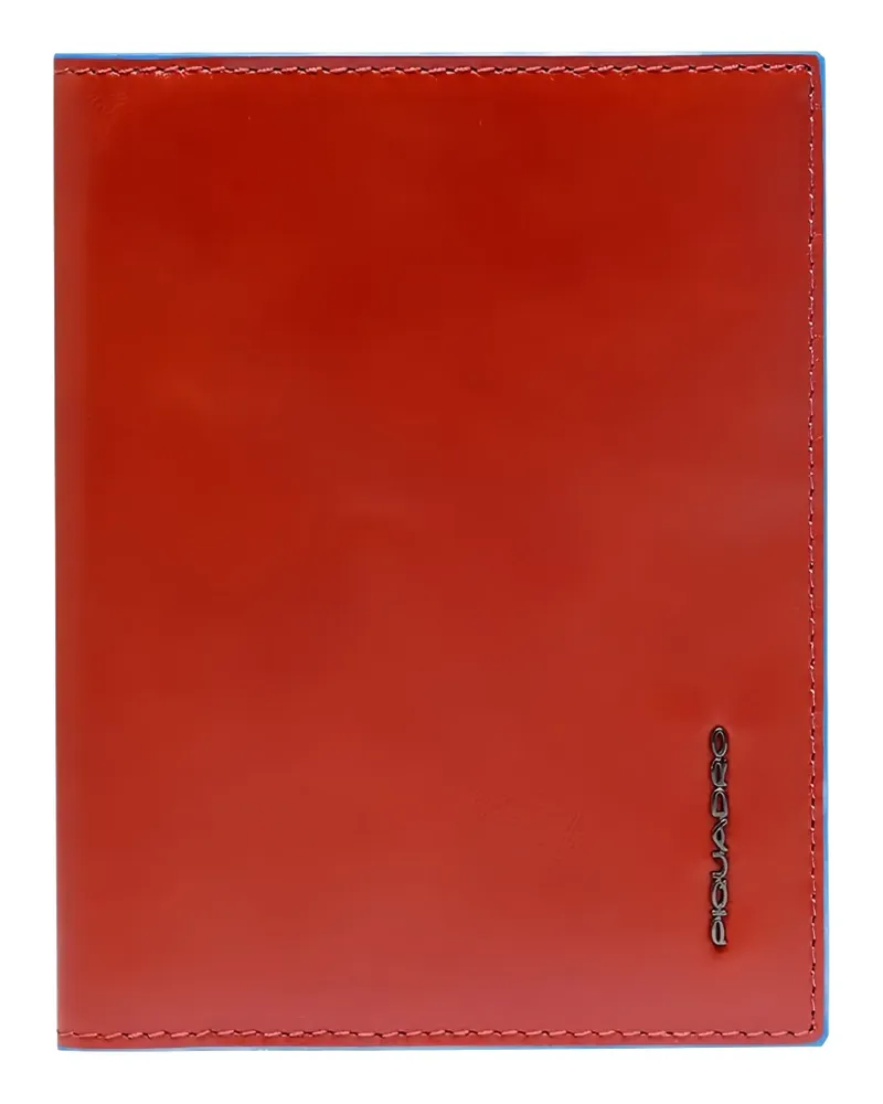 Piquadro passport holder wallet - Orange Orange