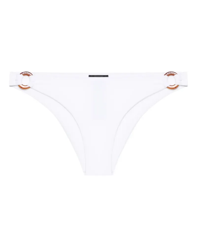 Dsquared2 Tief sitzendes Bikinihöschen - Weiß Weiß