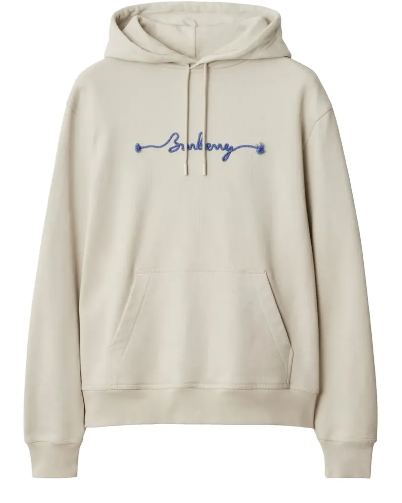Burberry Hoodie mit Logo - Nude Nude