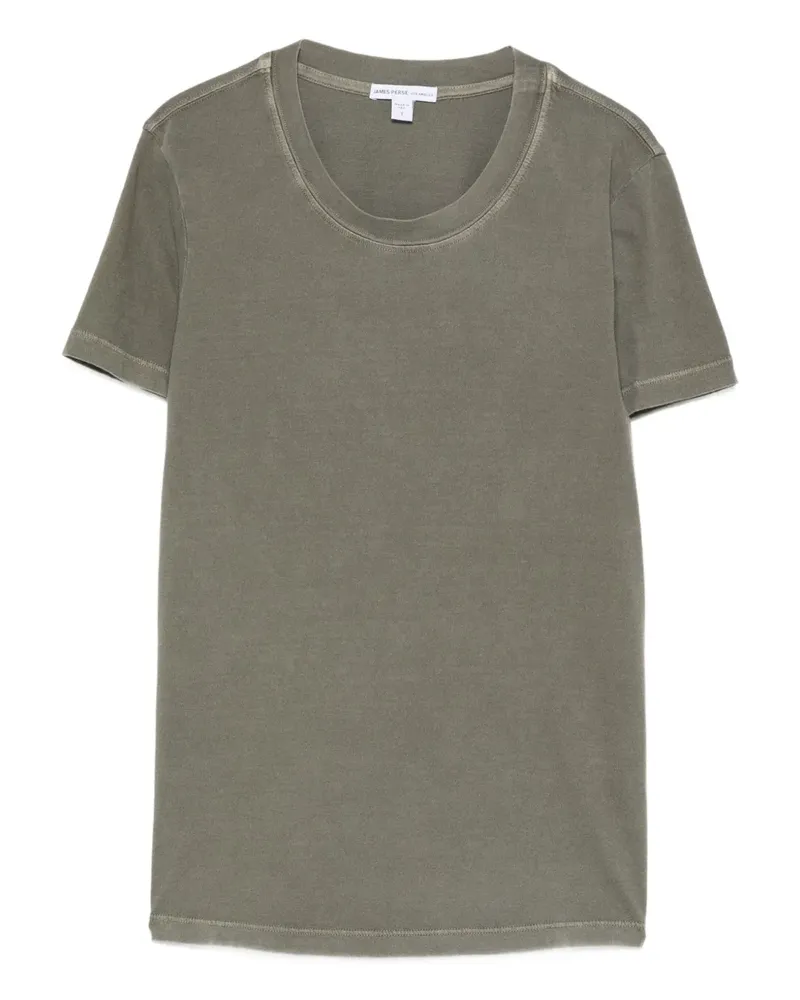 James Perse Klassisches T-Shirt - Grün Grün