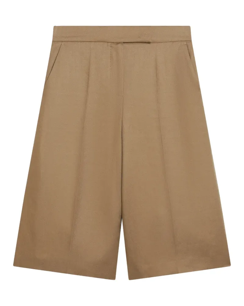 Max Mara pleated tailored shorts - Braun Braun
